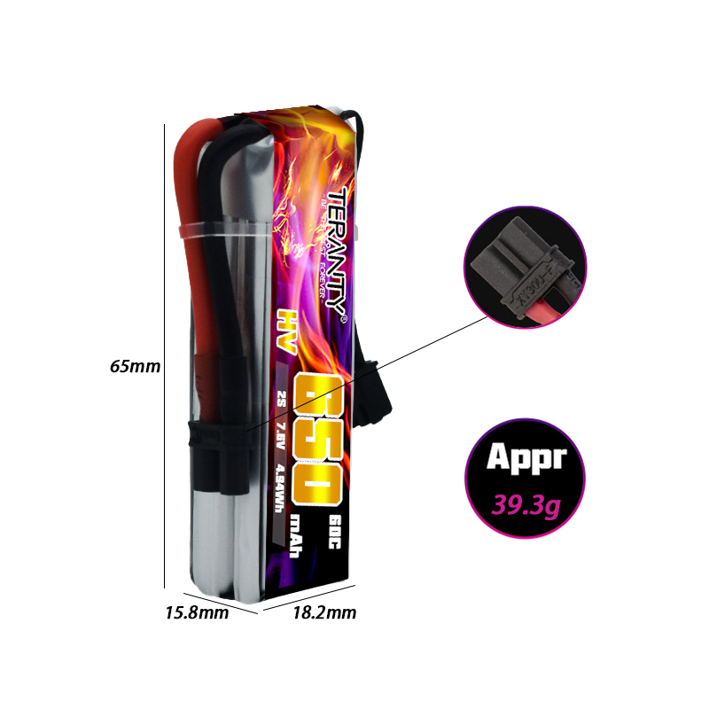 2/4/6/10PCS TERANTY Batería Li - Drone Racing Battery reseña y precio