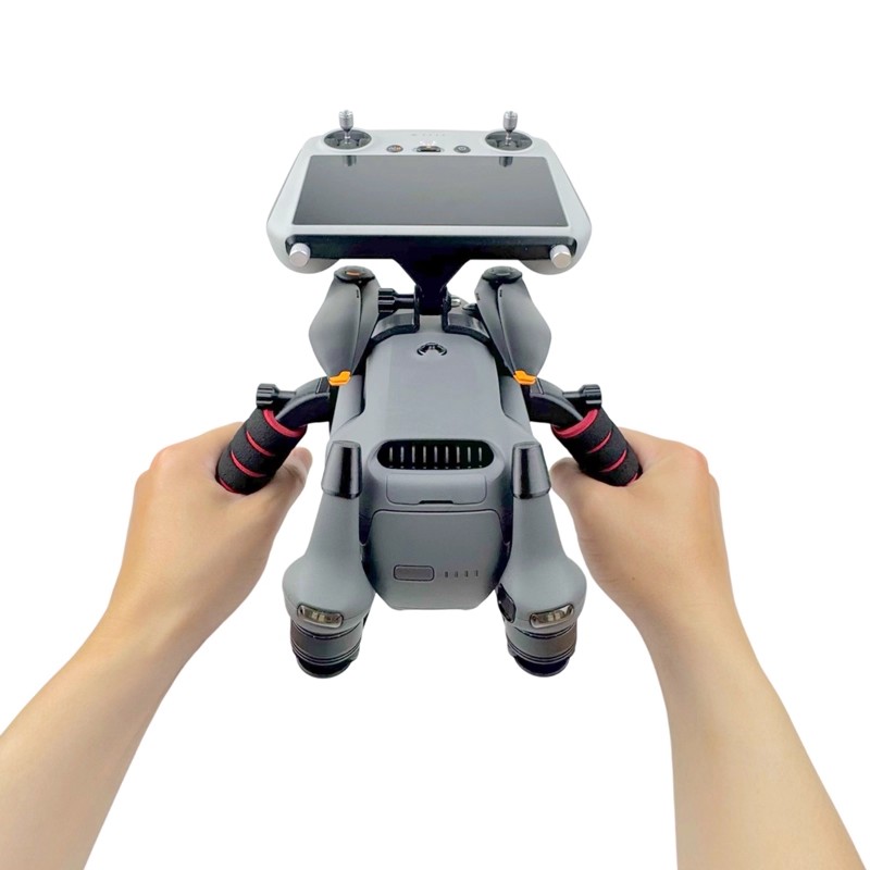 Mango de soporte de mano doble - Dji Drone Mini 4 Pro reseña y precio