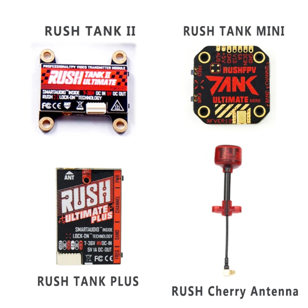 Transmisor de Video RUSH TANK  - Drone Racing Antenna reseña y precio
