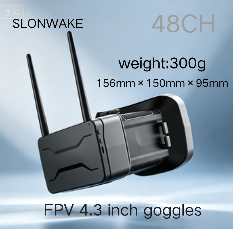 Gafas FPV 5.8G de 4.3 Pulgadas - Drone Racing Goggles reseña y precio