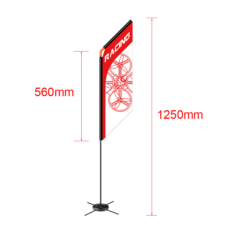 LDARC 560mm FPV Freestyle mast - Drone Racing Flag reseña y precio